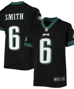 Devonta Smith Philadelphia Eagles Alternate Game Jersey - Black Nfl