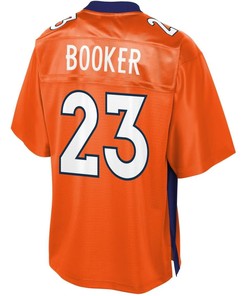 Devontae Booker Denver Broncos Nfl Pro Line Team Color Player Jersey - Orange