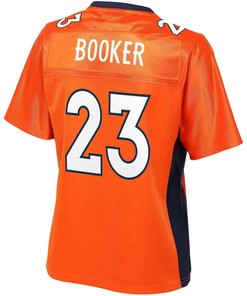 Devontae Booker Denver Broncos Nfl Pro Line Womens Team Color Player Jersey - Orange