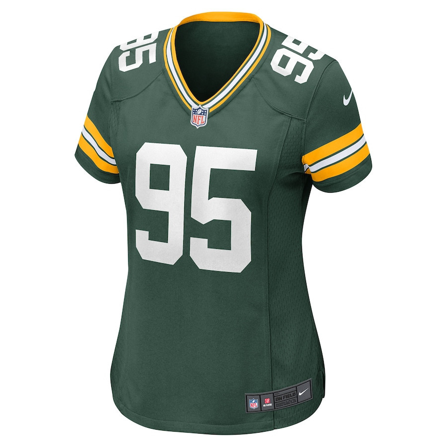 Devonte Wyatt Green Bay Packers Women's Player Game Jersey - Green