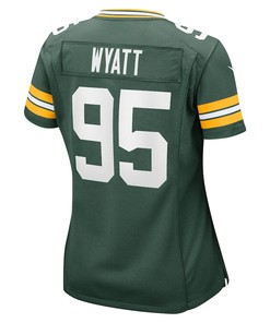 Devonte Wyatt Green Bay Packers Women's Player Game Jersey - Green