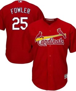 Dexter Fowler St. Louis Cardinals Alternate Cool Base Jersey - Red