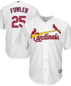 Dexter Fowler St. Louis Cardinals Home Cool Base Jersey - White