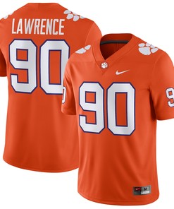 Dexter Lawrence Clemson Tigers Alumni Player Jersey - Orange Ncaa