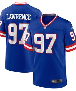 Dexter Lawrence New York Giants Classic Player Game Jersey - Royal Nfl