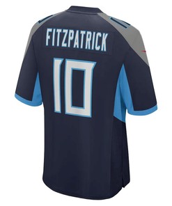 Dez Fitzpatrick Tennessee Titans Game Player Jersey - Navy