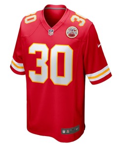 Dicaprio Bootle 30 Kansas City Chiefs Home Game Player Jersey - Red