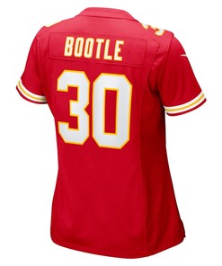 Dicaprio Bootle 30 Kansas City Chiefs Women's Home Game Player Jersey - Red
