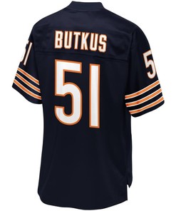 Dick Butkus Chicago Bears Nfl Pro Line Retired Team Player Jersey - Navy