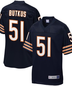 Dick Butkus Chicago Bears Nfl Pro Line Retired Team Player Jersey - Navy Nfl