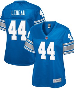 Dick Lebeau Detroit Lions Nfl Pro Line Womens Retired Player Replica Jersey - Royal