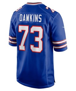 Dion Dawkins 73 Buffalo Bills Game Player Jersey - Royal