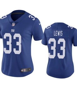 Dion Lewis New York Giants Royal Vapor Limited Jersey