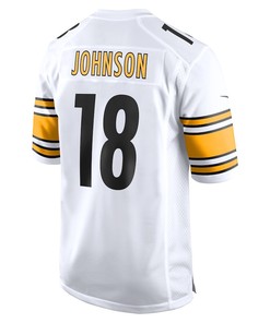 Diontae Johnson Pittsburgh Steelers Game Player Jersey - White