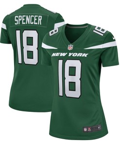 Diontae Spencer New York Jets Women's Game Player Jersey - Gotham Green