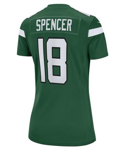 Diontae Spencer New York Jets Women's Game Player Jersey - Gotham Green