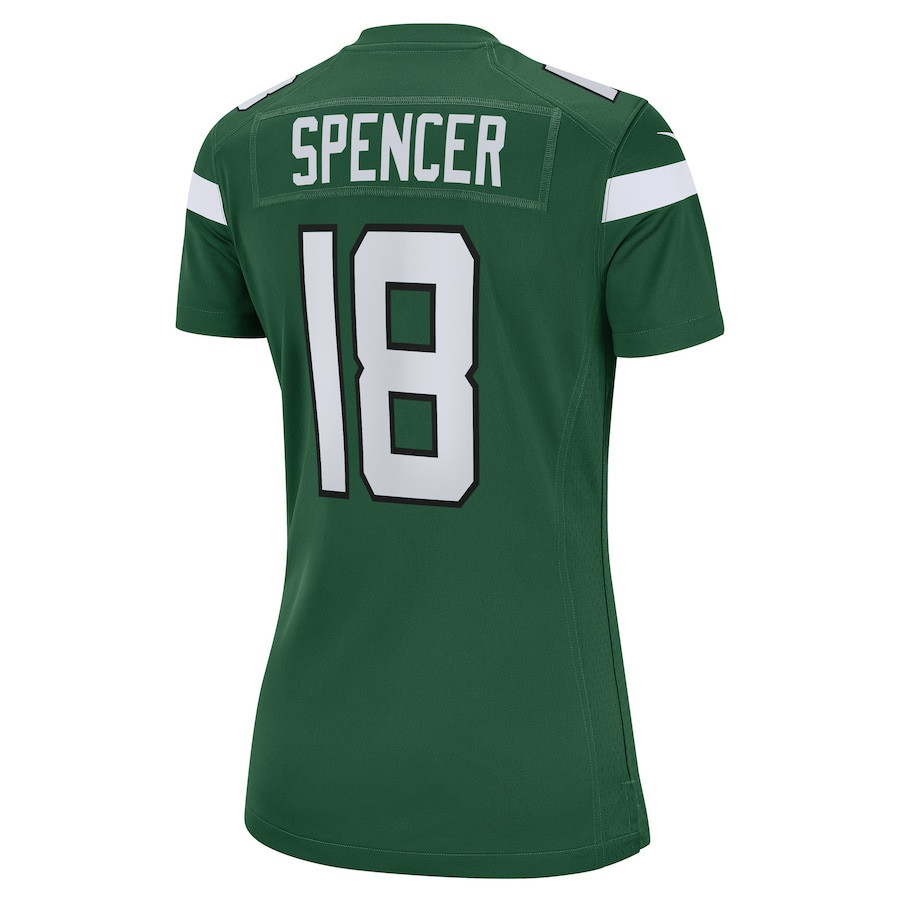 Diontae Spencer New York Jets Women's Game Player Jersey - Gotham Green