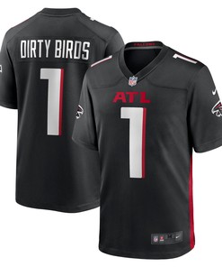 Dirty Birds Atlanta Falcons Game Jersey - Black Nfl