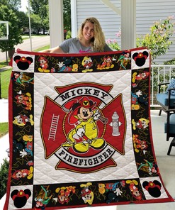 Disney Mickey Mouse, Fireman Mickey Firefighter Blanket