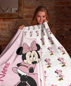 Disney Minnie Birthday Gift For Kid Blanket