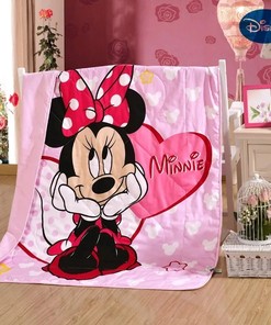 Disney Minnie Mouse Baby Summer Quilt Blanket