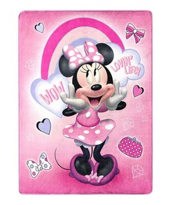 Disney Minnie Mouse Blanket for Fans