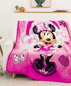 Disney Minnie Mouse Blanket for Fans
