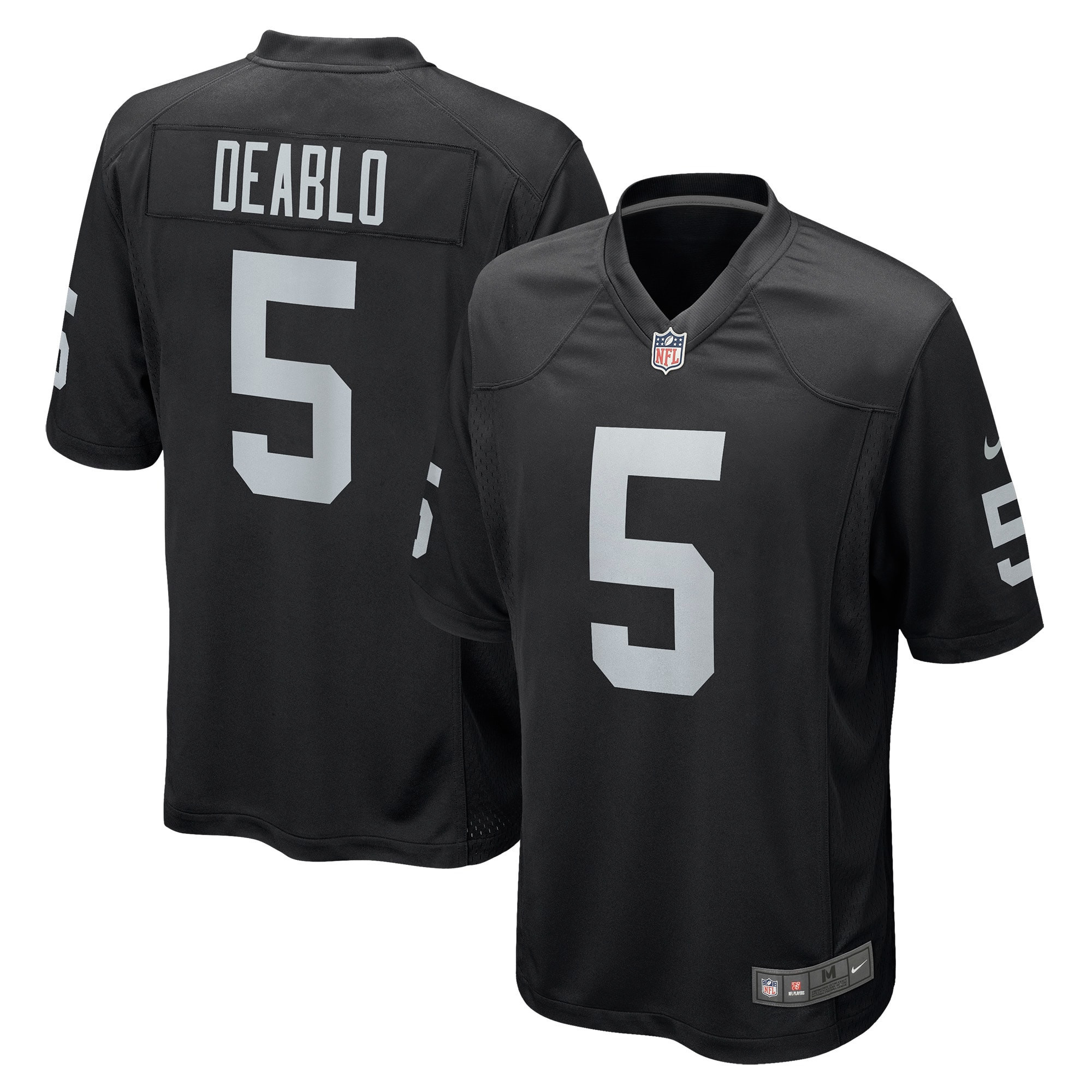 Divine Deablo Las Vegas Raiders Player Game Jersey - Black Nfl