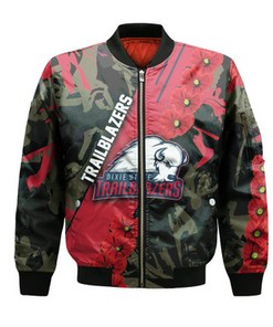 Dixie State Trailblazers Bomber Sport Style Keep Go on- NCAA