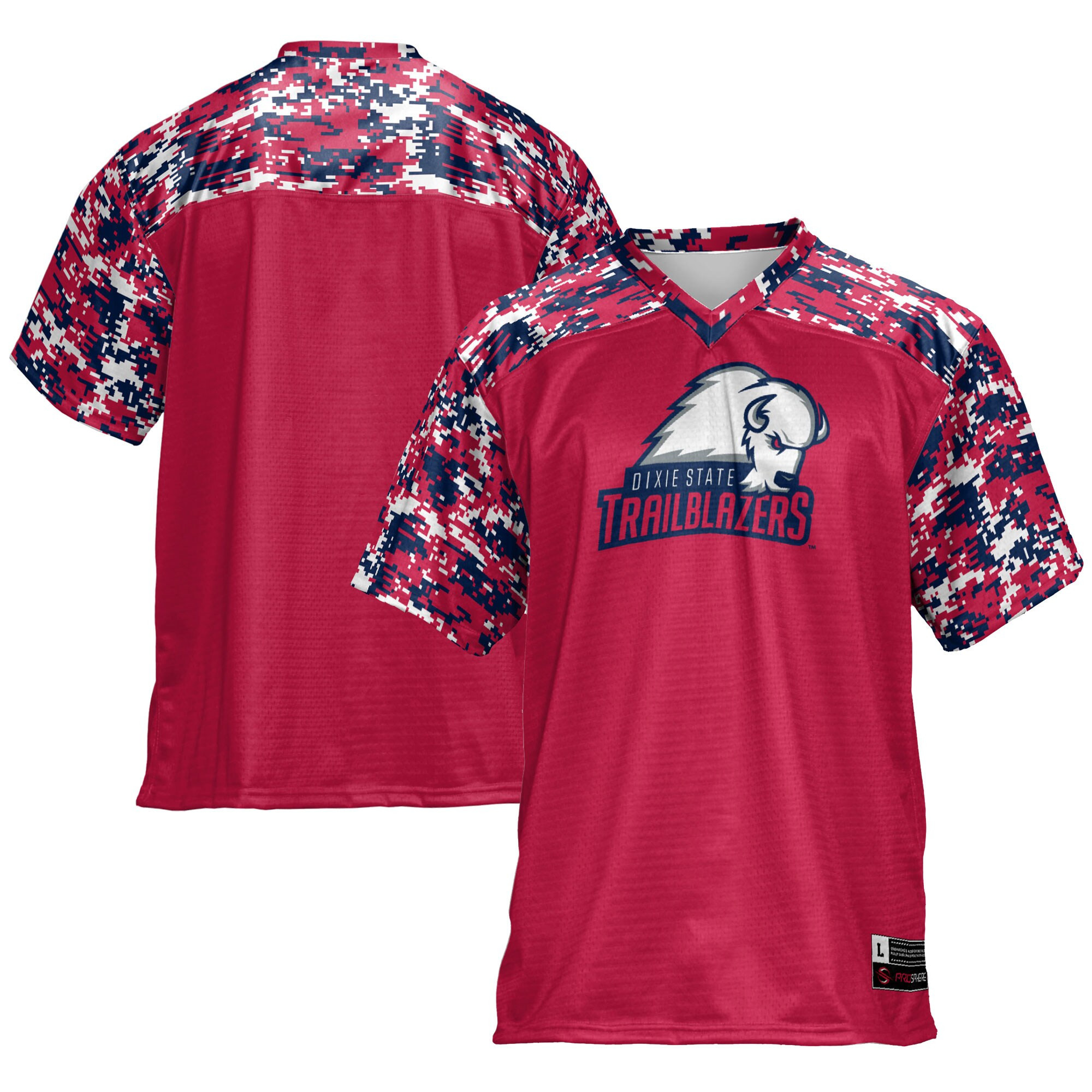 Dixie State Trailblazers Football Jersey - Red Ncaa