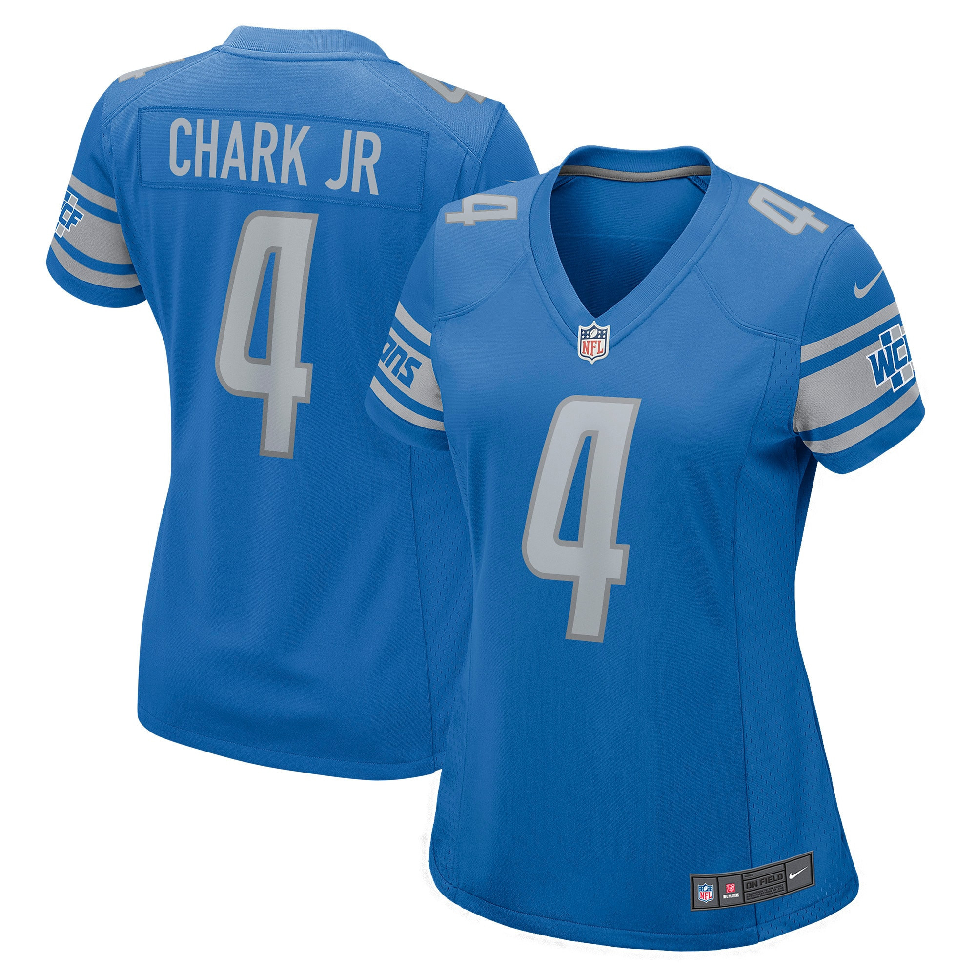 D.j. Chark Detroit Lions Womens Game Jersey - Blue Nfl