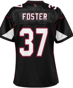 Dj Foster Arizona Cardinals Nfl Pro Line Womens Alternate Player Jersey - Black