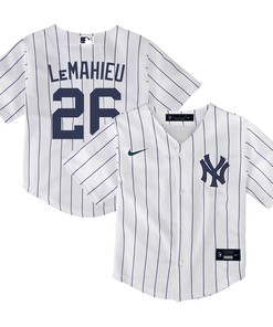 Dj Lemahieu New York Yankees Toddler Home Replica Player Jersey - White Mlb
