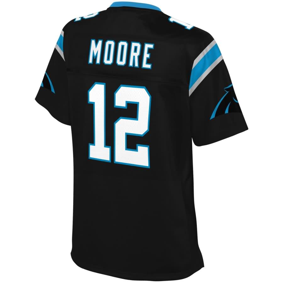 Dj Moore Carolina Panthers Nfl Pro Line Womens Team Color Player Jersey - Black