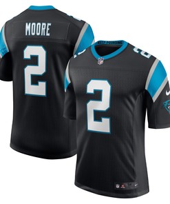 Dj Moore Carolina Panthers Vapor Limited Jersey Black Nfl