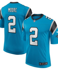 Dj Moore Carolina Panthers Vapor Limited Jersey Blue Nfl