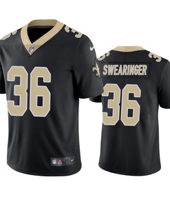 D.j. Swearinger New Orleans Saints Black Vapor Limited Jersey