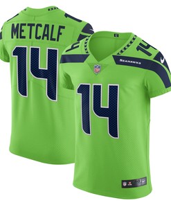 Dk Metcalf Seattle Seahawks Alternate Vapor Elite Player Jersey Neon Green Nfl