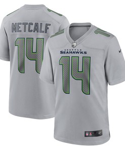 Dk Metcalf Seattle Seahawks Atmosphere Fashion Game Jersey - Gray Nfl