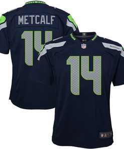 Dk Metcalf Seattle Seahawks Game Jersey College Navy Nfl