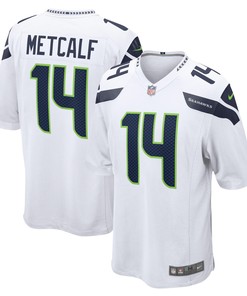 Dk Metcalf Seattle Seahawks Game Jersey White Nfl