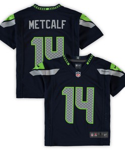 Dk Metcalf Seattle Seahawks Preschool Game Jersey - College Navy Nfl