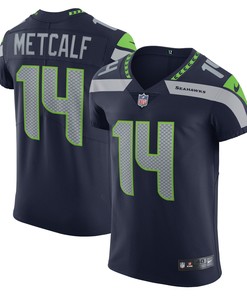 Dk Metcalf Seattle Seahawks Vapor Elite Player Jersey - College Navy Nfl
