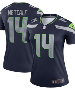 Dk Metcalf Seattle Seahawks Womens Legend Jersey - College Navy Nfl