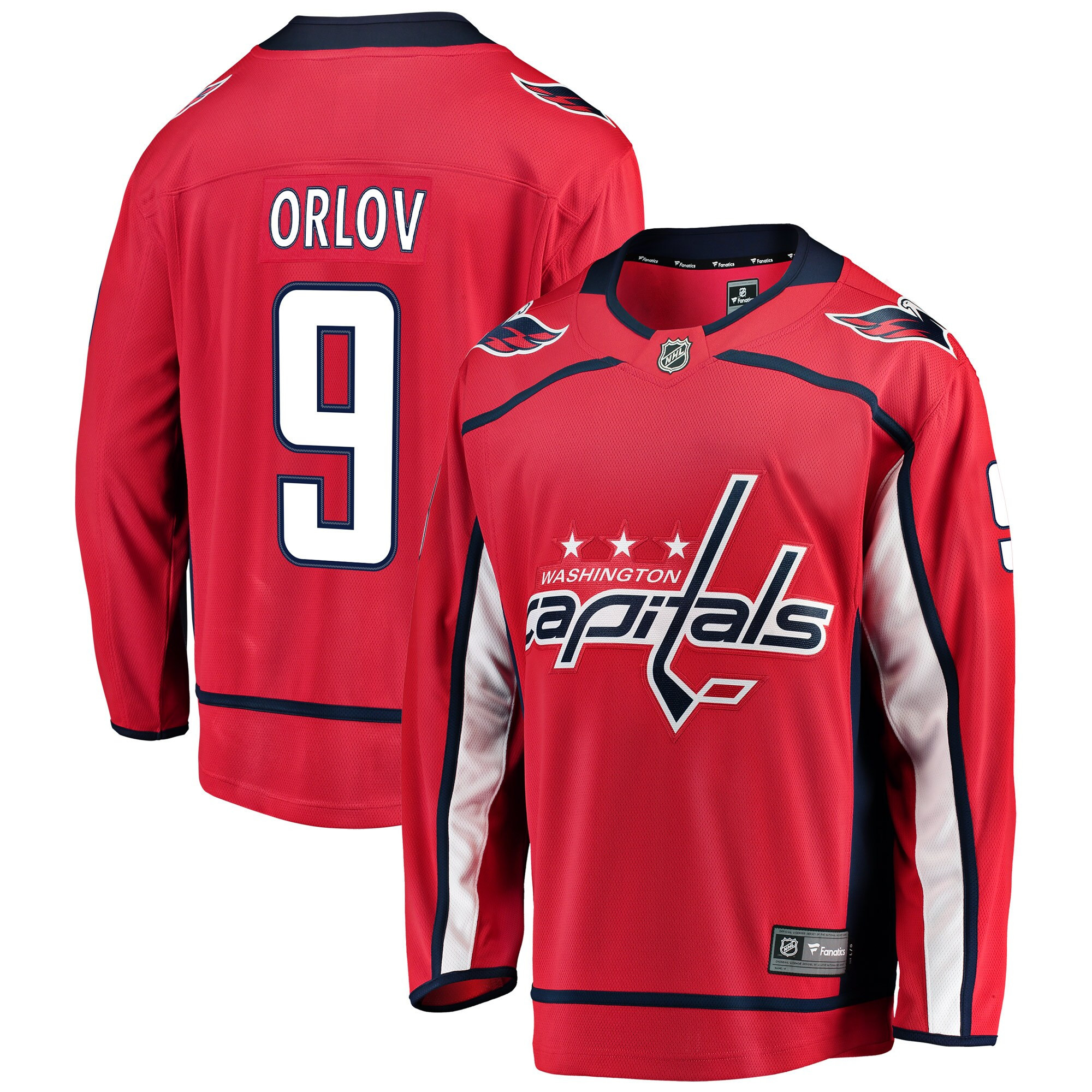 Dmitry Orlov Washington Capitals Fanatics Branded Breakaway Player Jersey - Red Nhl