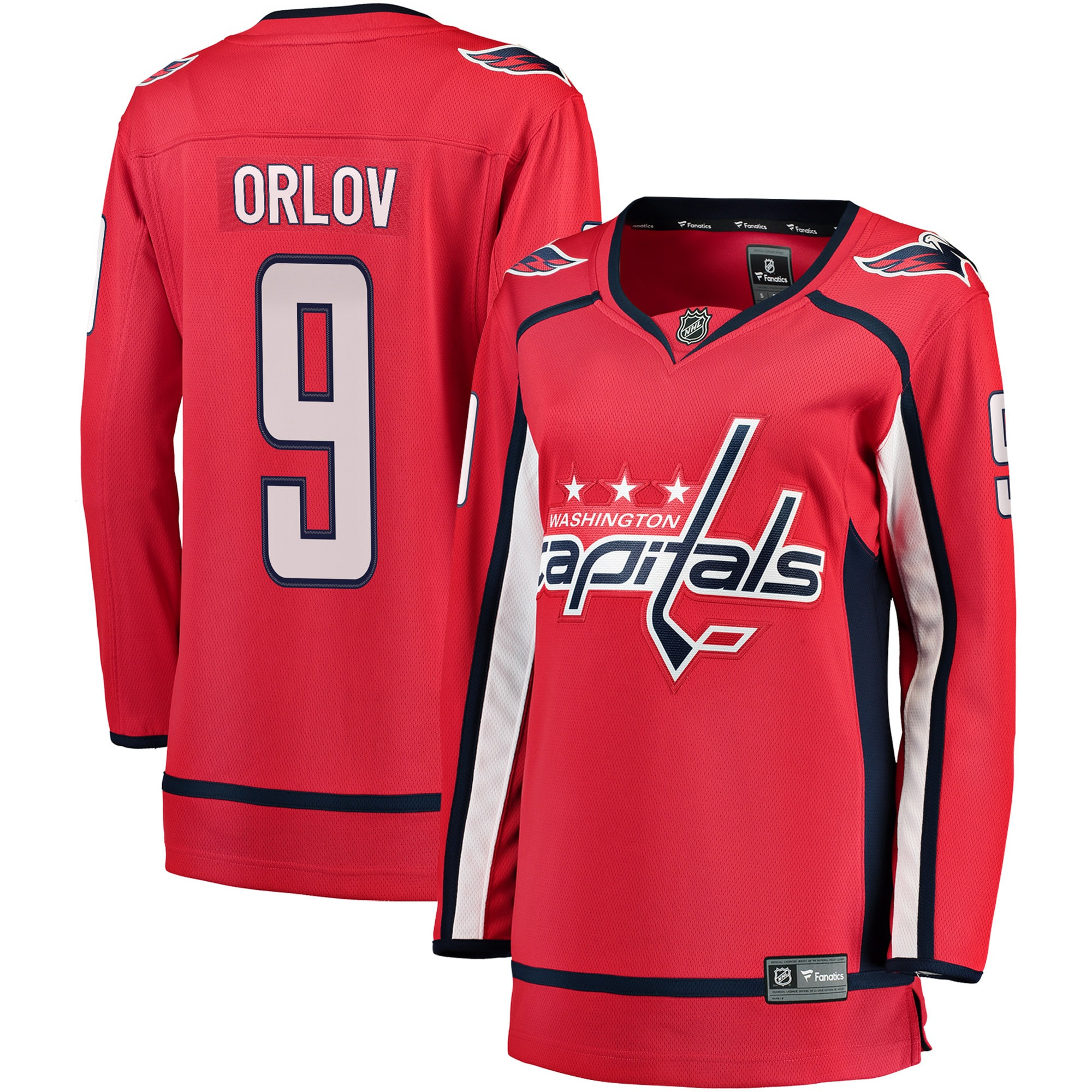 Dmitry Orlov Washington Capitals Fanatics Branded Womens Breakaway Player Jersey - Red Nhl