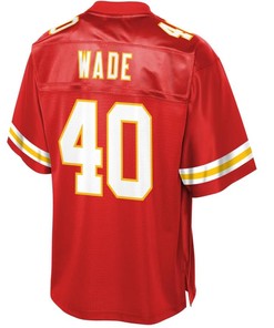 Dmontre Wade Kansas City Chiefs Nfl Pro Line Player Jersey - Red