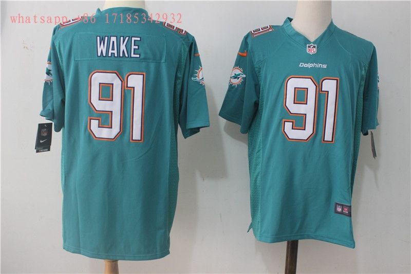 Dolphins Cameron Wake #91 2020 Nfl Blue Jersey