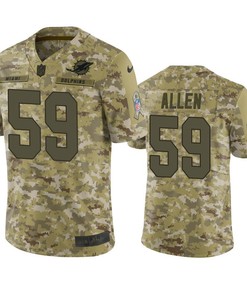 Dolphins Chase Allen Jersey Nfl Camo Salute To Service