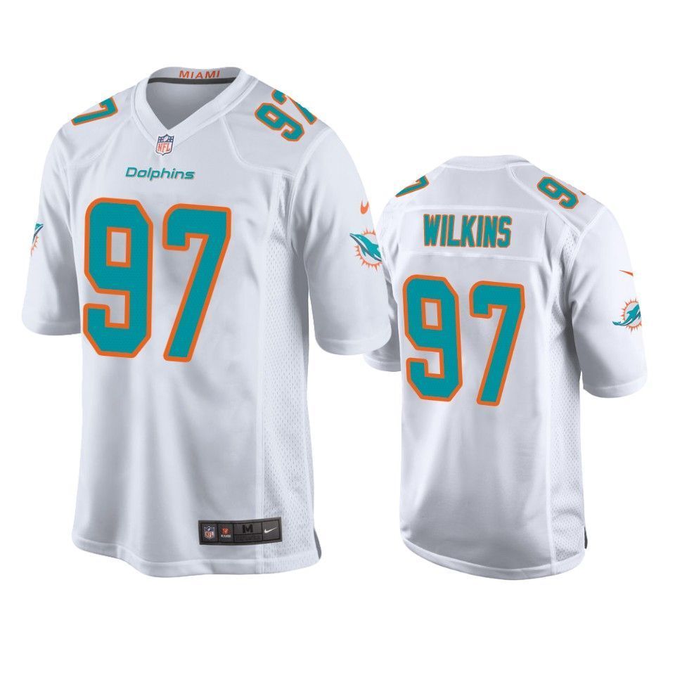 Dolphins Christian Wilkins 2019 Nfl Draft White Game Jersey
